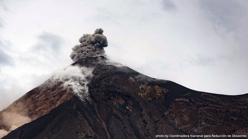 Volcan de Fuego eruption, June 3, 2018, Nicaragua