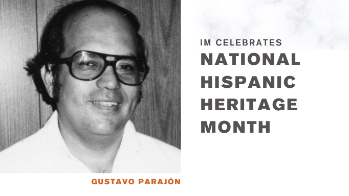 National Hispanic Heritage Month: Gustavo Parajón