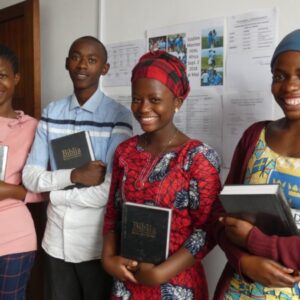 Students with Bibles