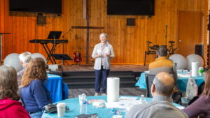 Creative arts workshop at Mountview Christian Church 2025. Workshop facilitated by Kit Ripley and Joyce & David Reed